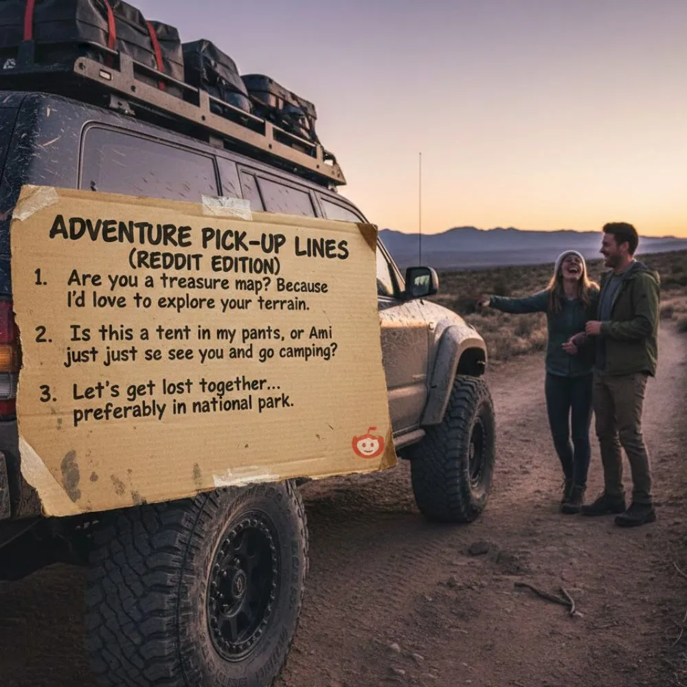 Adventure Pick Up Lines Reddit