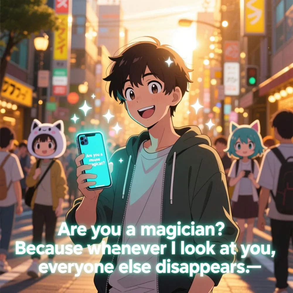 Anime Pick Up Lines Funny