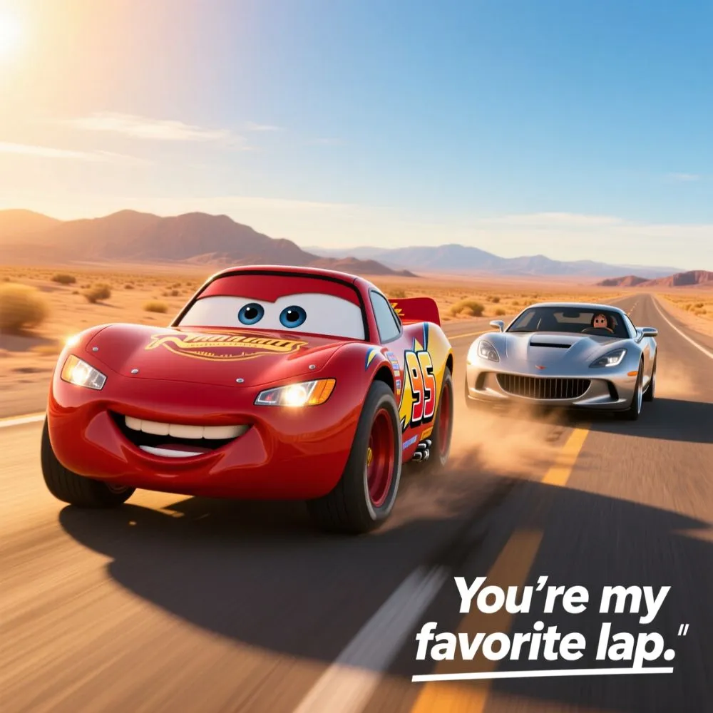 Cars Movie Pick Up Lines