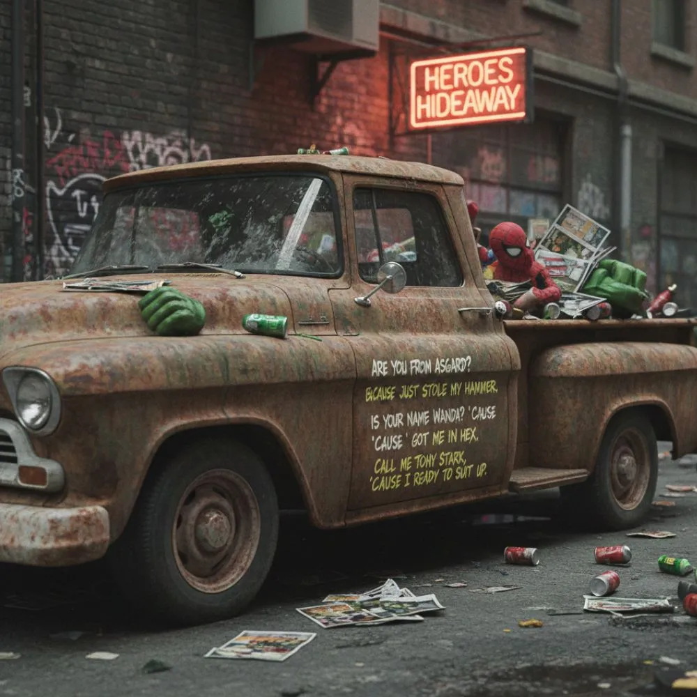 Dirty Marvel Pick Up Lines