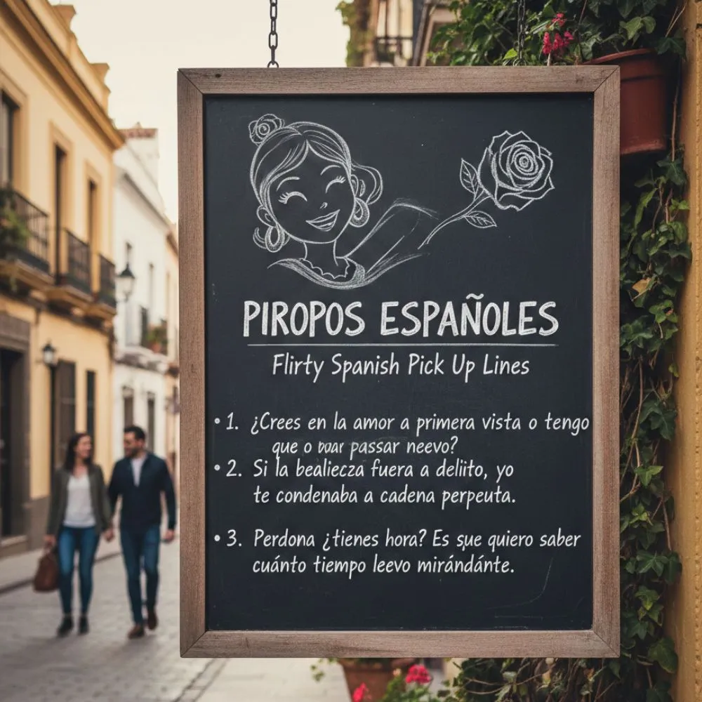 Flirty Spanish Pick Up Lines