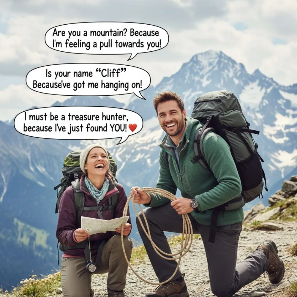 Funny Adventure Pick Up Lines