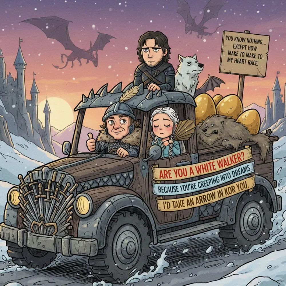 Funny Game of Thrones Pick Up Lines