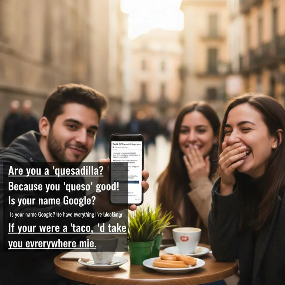 Funny Spanish Pick Up Lines Reddit