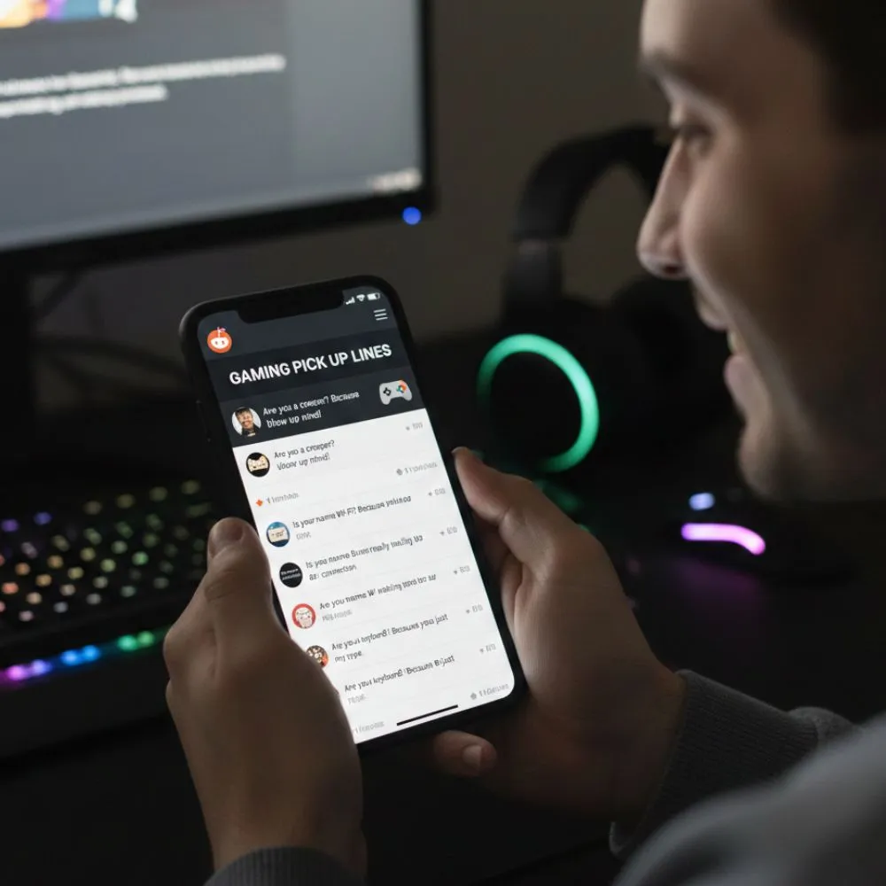 Gaming Pick Up Lines Reddit