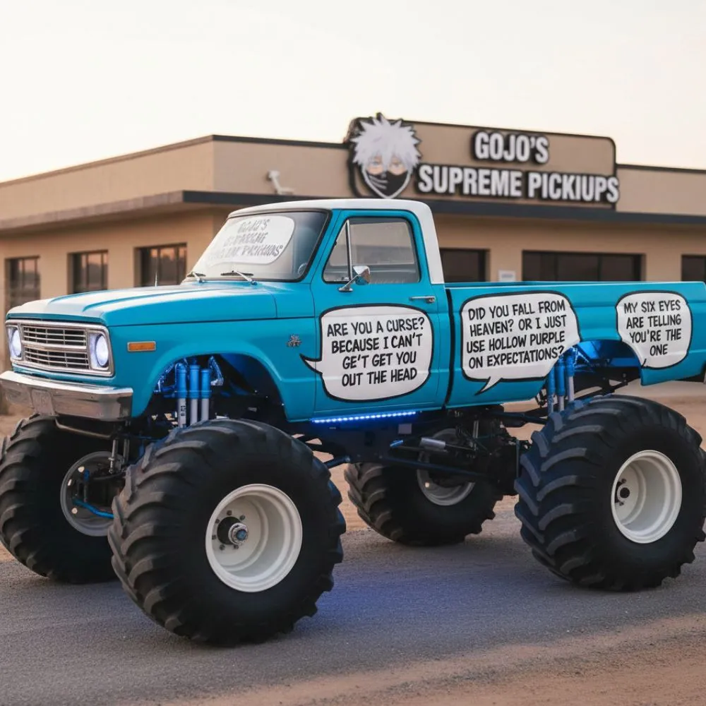 gojo pick up lines funny