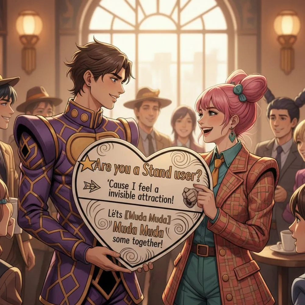 JoJo Bizarre Adventure Pick Up Lines
