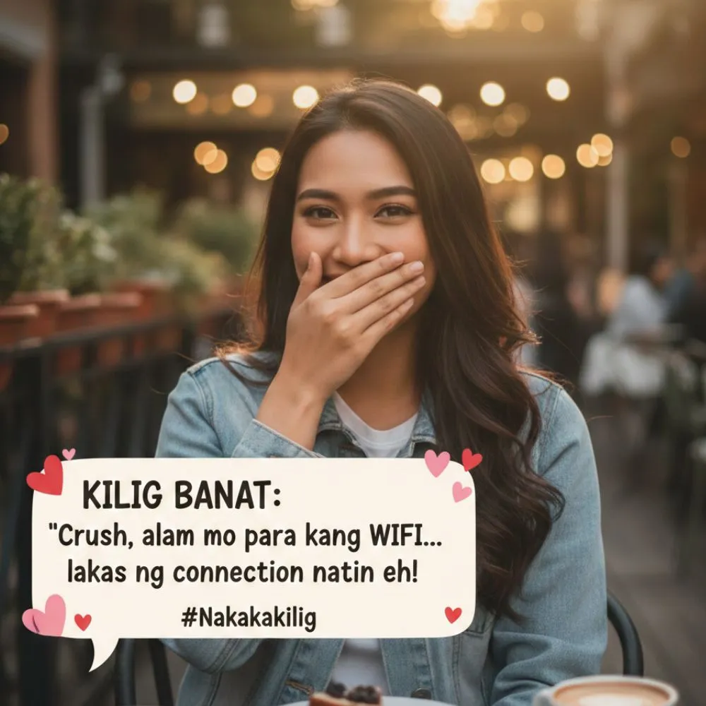 Kilig Banat Pick Up Lines Tagalog Nakakakilig