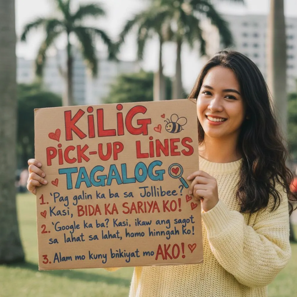 Kilig Pick Up Lines Tagalog Nakakakilig