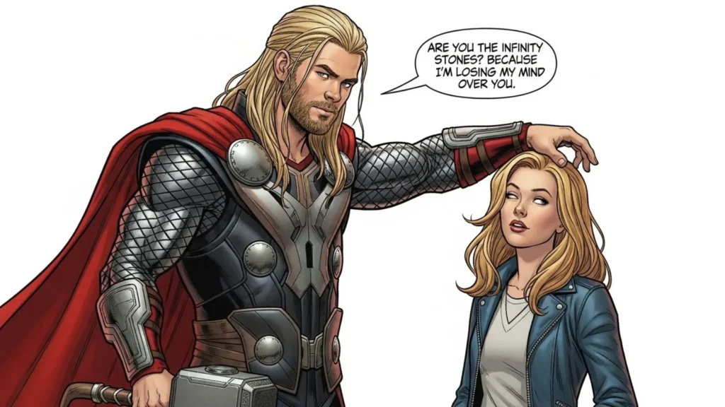 Marvel Pick Up Lines for Her
