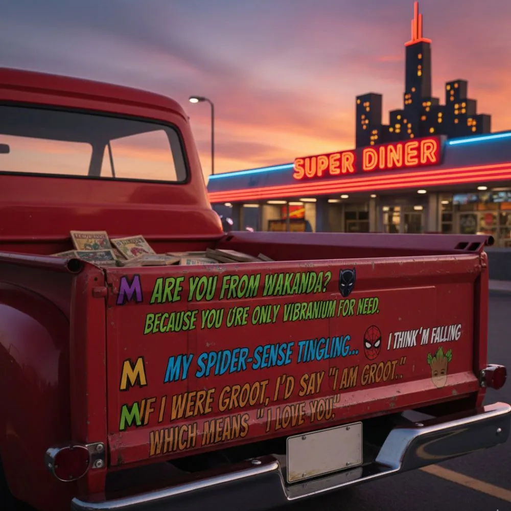 Marvel Pick Up Lines