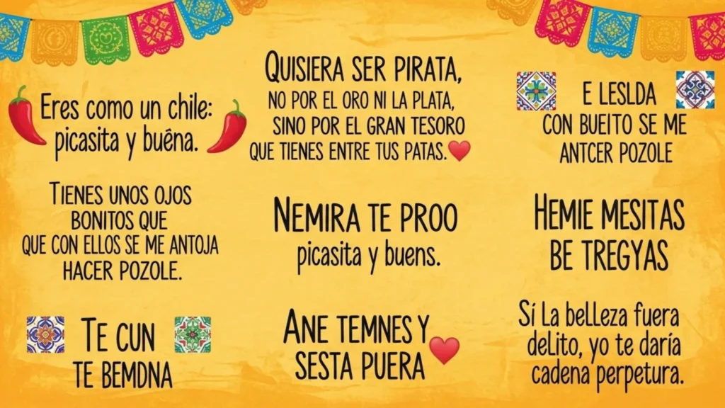 Mexican Pick-Up Lines Spanish
