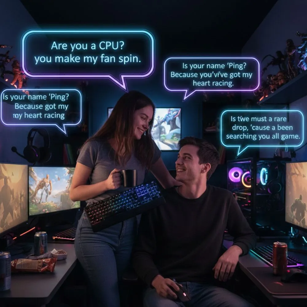 PC Gaming Pick Up Lines