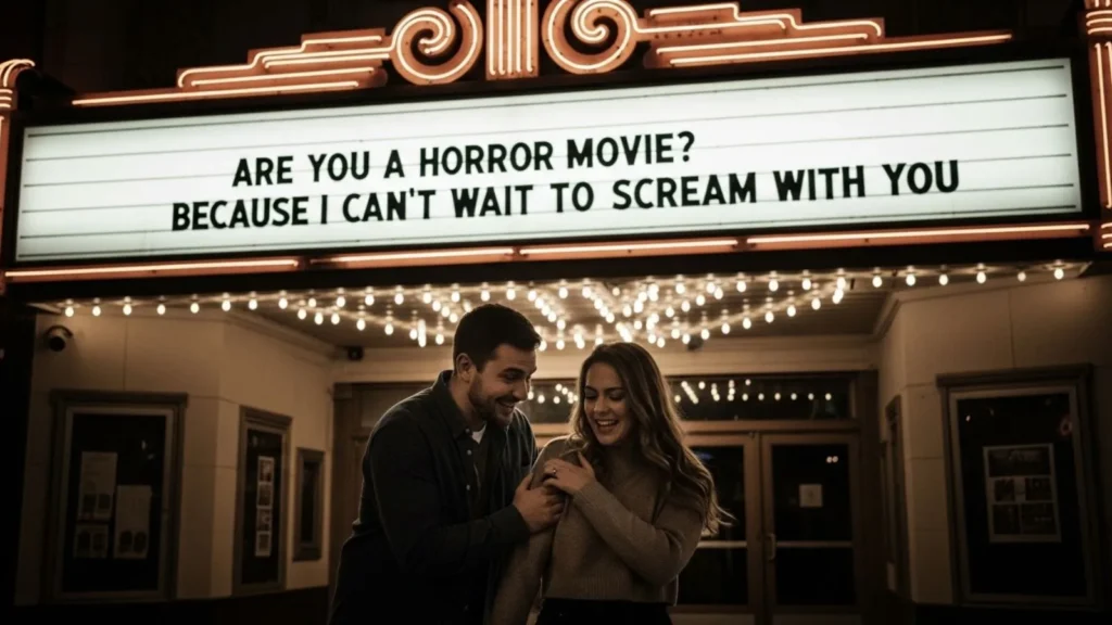 Scary Movie Pick Up Lines