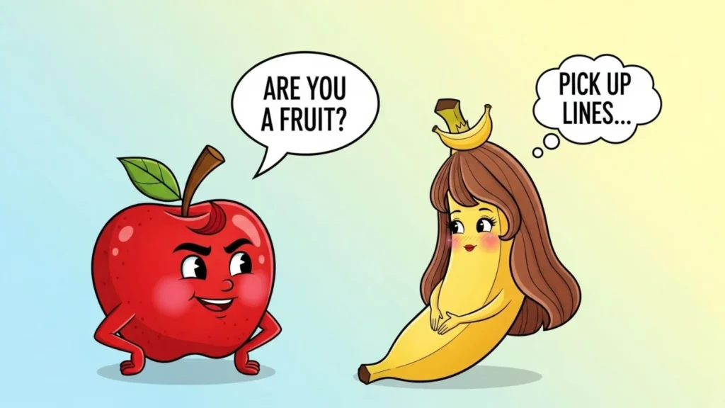 Are You a Fruit Pick Up Lines