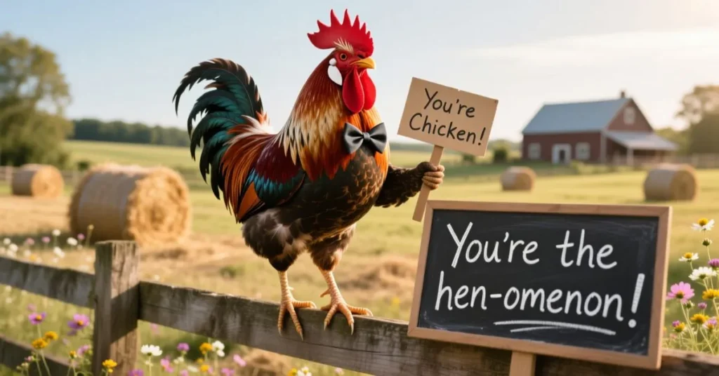 Cheeky Chicken Pick Up Lines