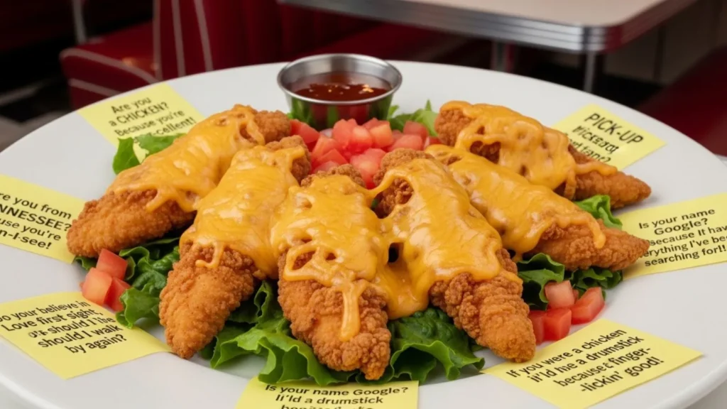 Cheesy Chicken Pick Up Lines