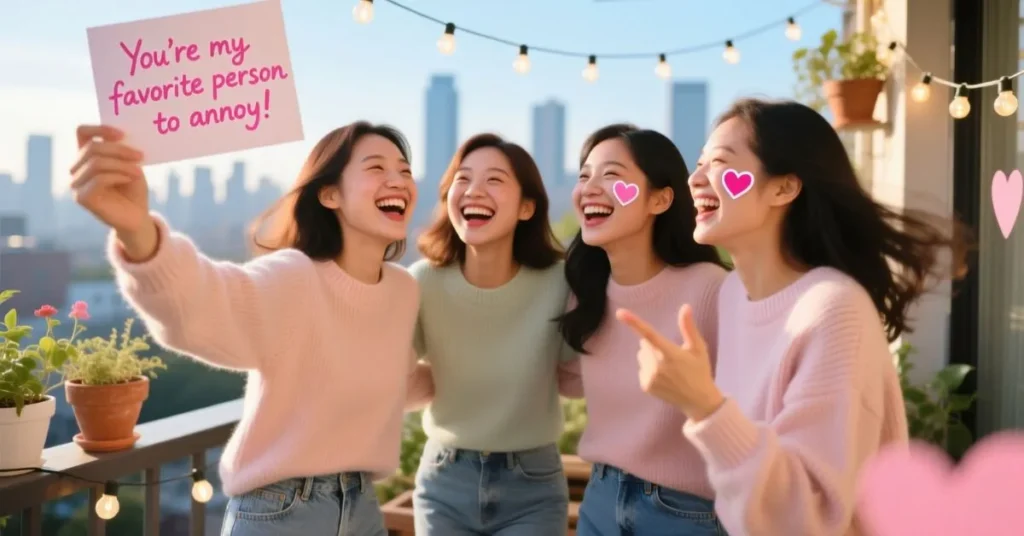 Cheesy Valentine’s Lines for Friends