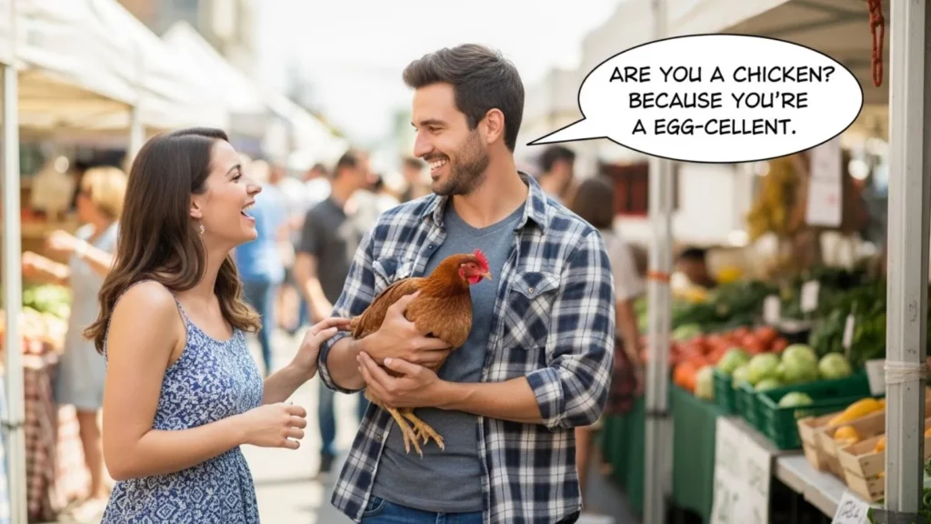 Chicken Pick Up Lines for Guys