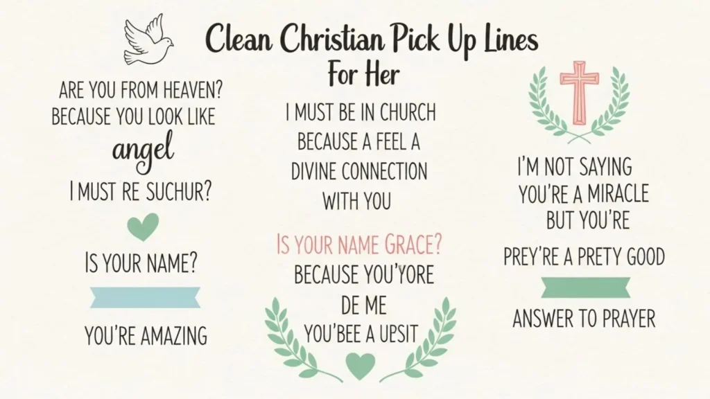 Clean Christian Pick Up Lines for Her