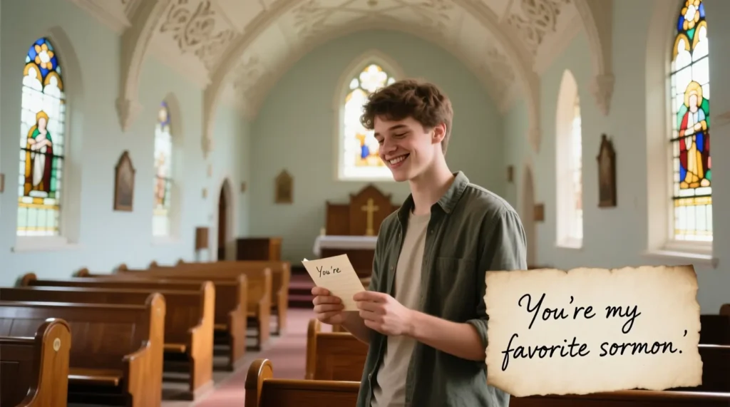 Clean Church Pick Up Lines