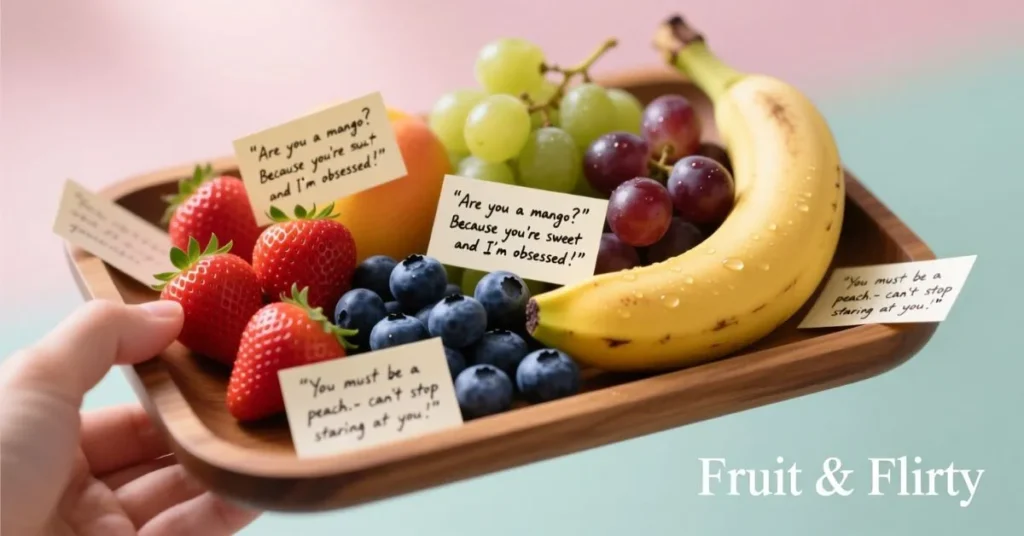 Clever Fruit Pick Up Lines