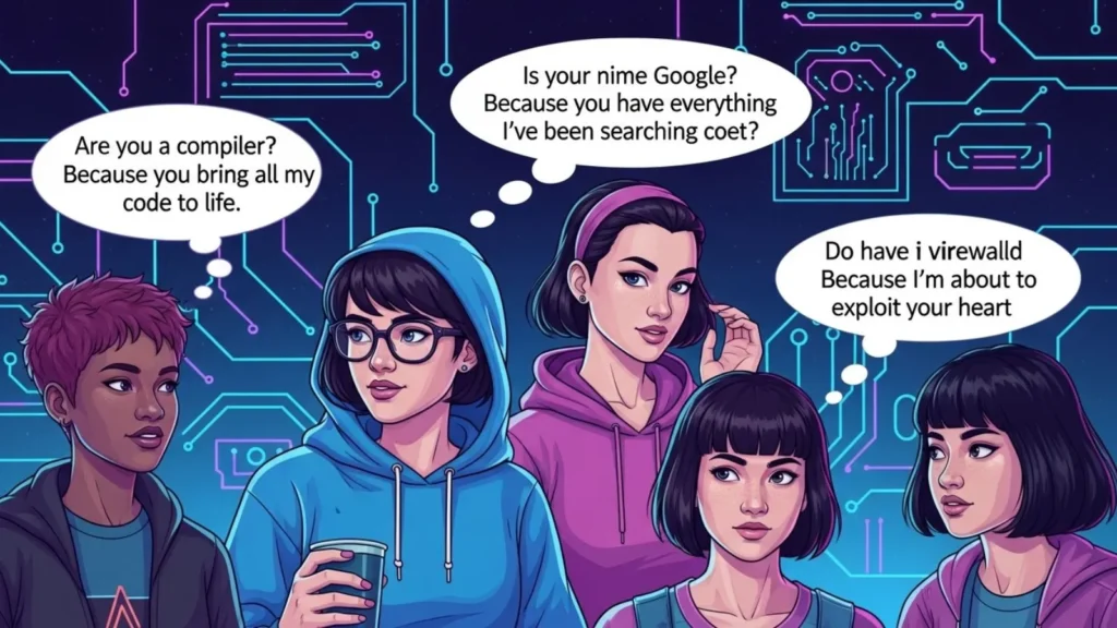 Coding Pick Up Lines for Girls