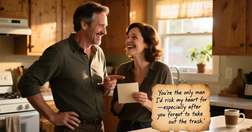 Corny Pick Up Lines for Husband