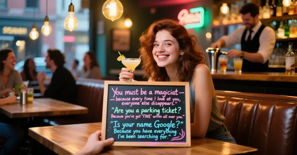 Cute Bar Pick Up Lines