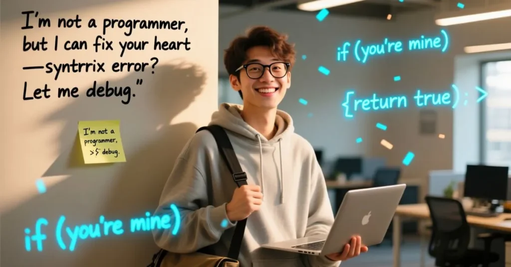 Cute Coding Pick Up Lines