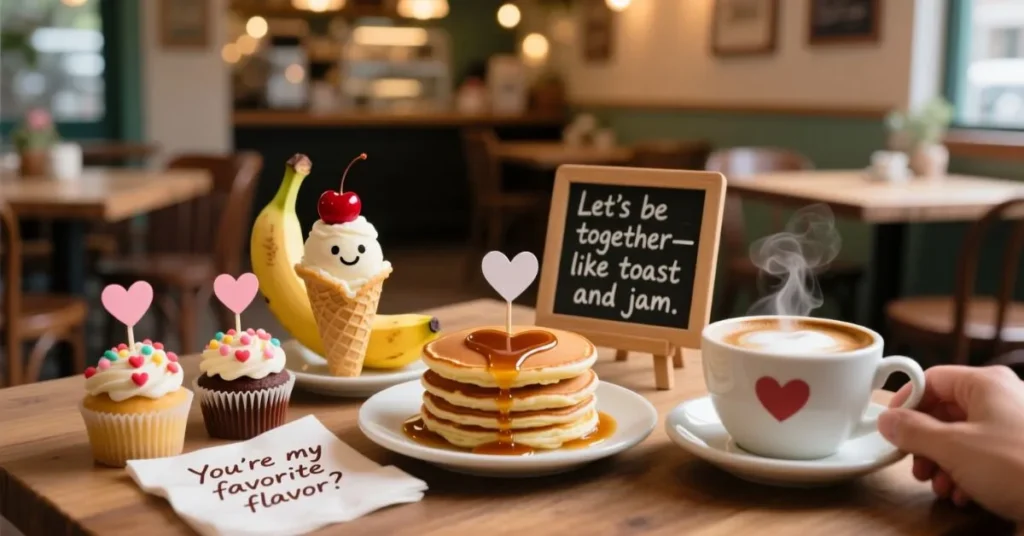 Cute Food Pick Up Lines