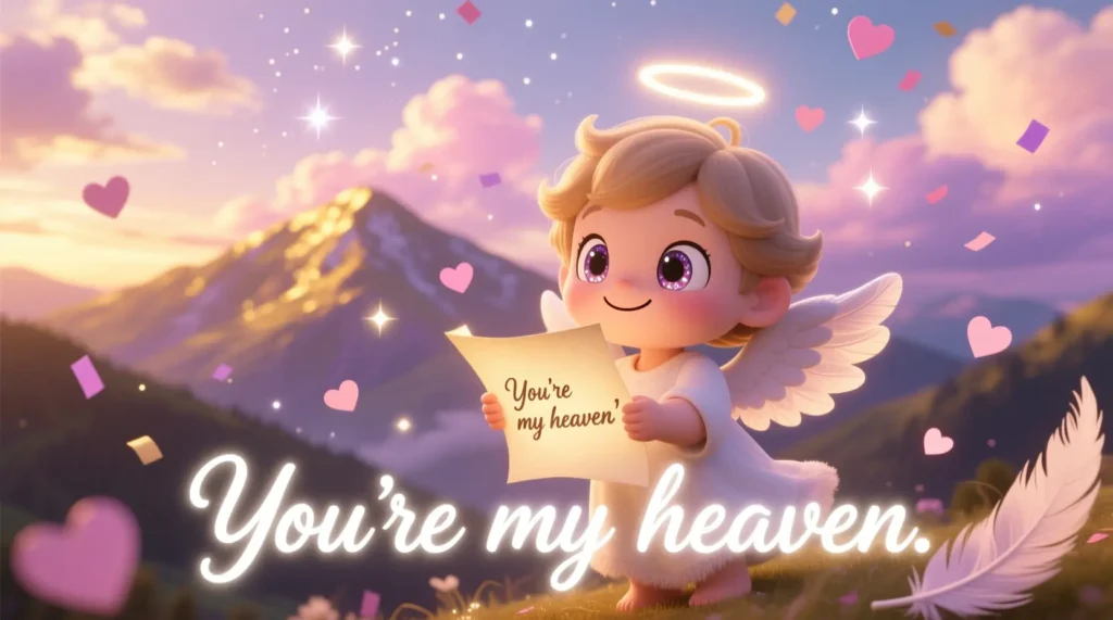 Cute Heaven Pick Up Lines