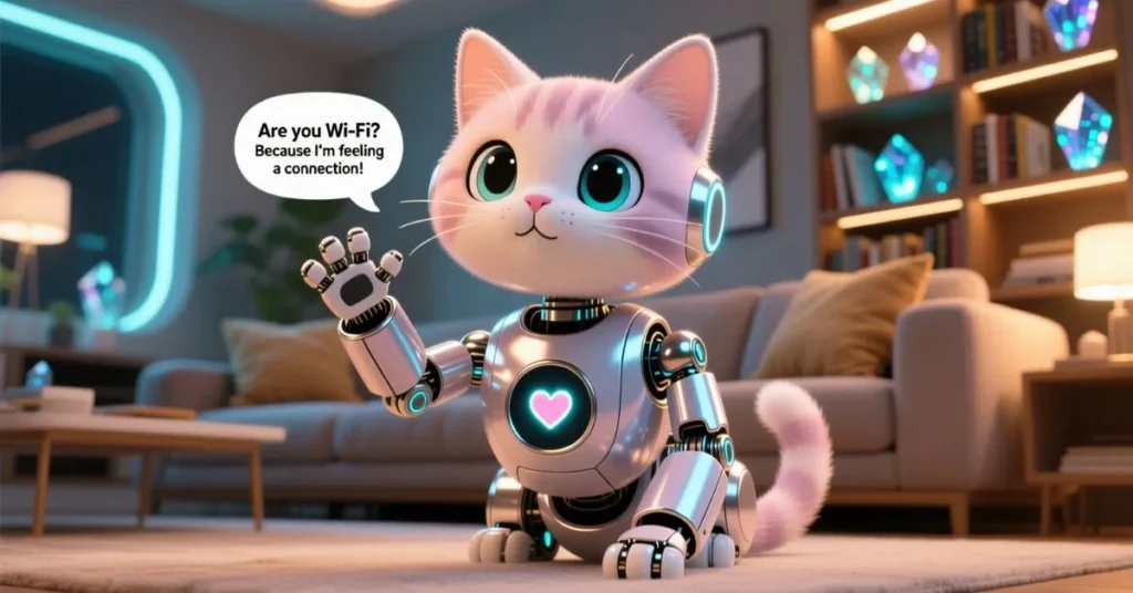Cute Robotics Pick Up Lines