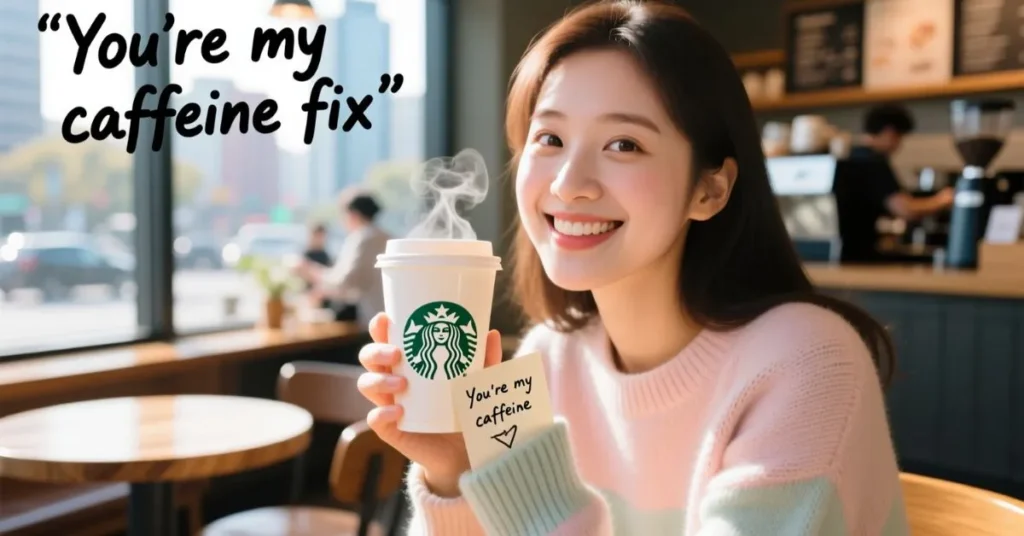 Cute Starbucks Pick Up Lines