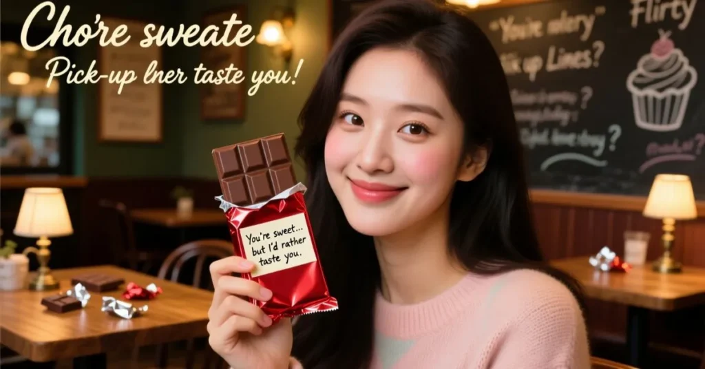 Flirty Chocolate Pick Up Lines