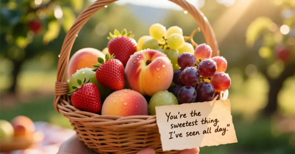 Flirty Fruit Pick Up Lines