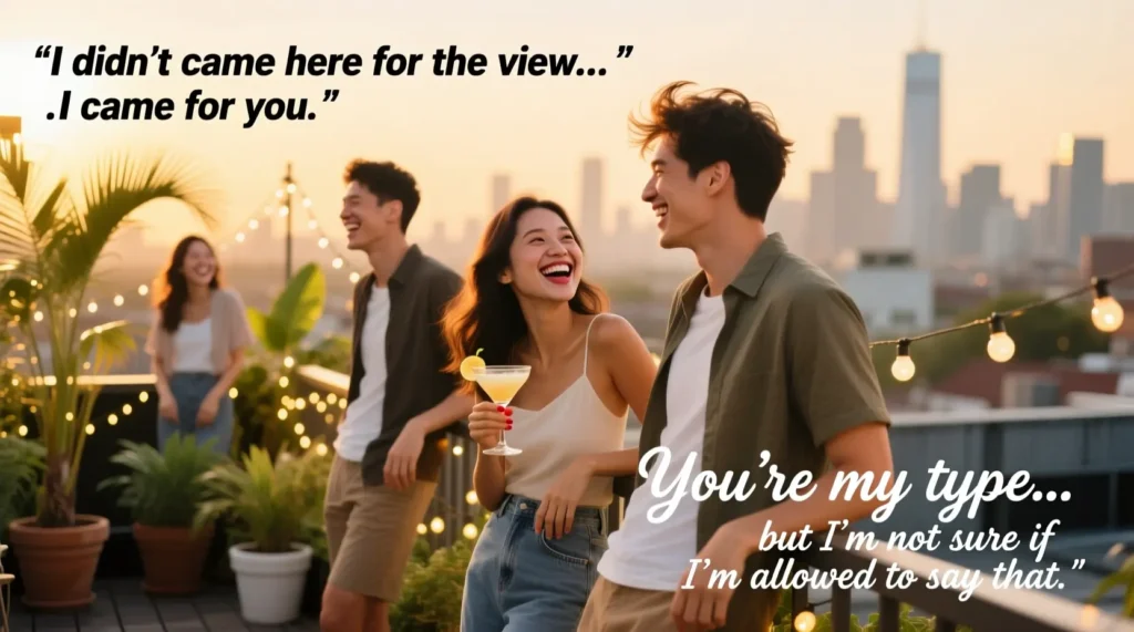 Flirty Heaven Pick Up Lines