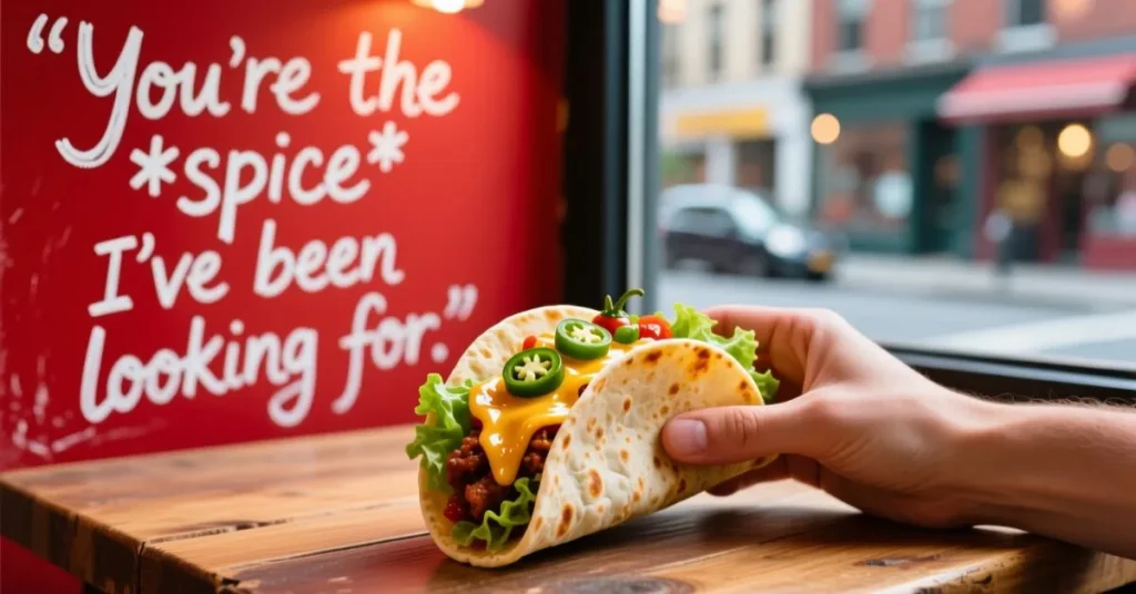  Flirty Taco Pick Up Lines