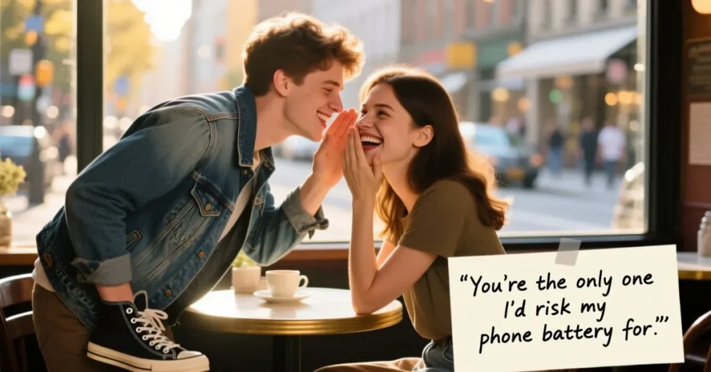 Funny and teasing pick up lines for guys