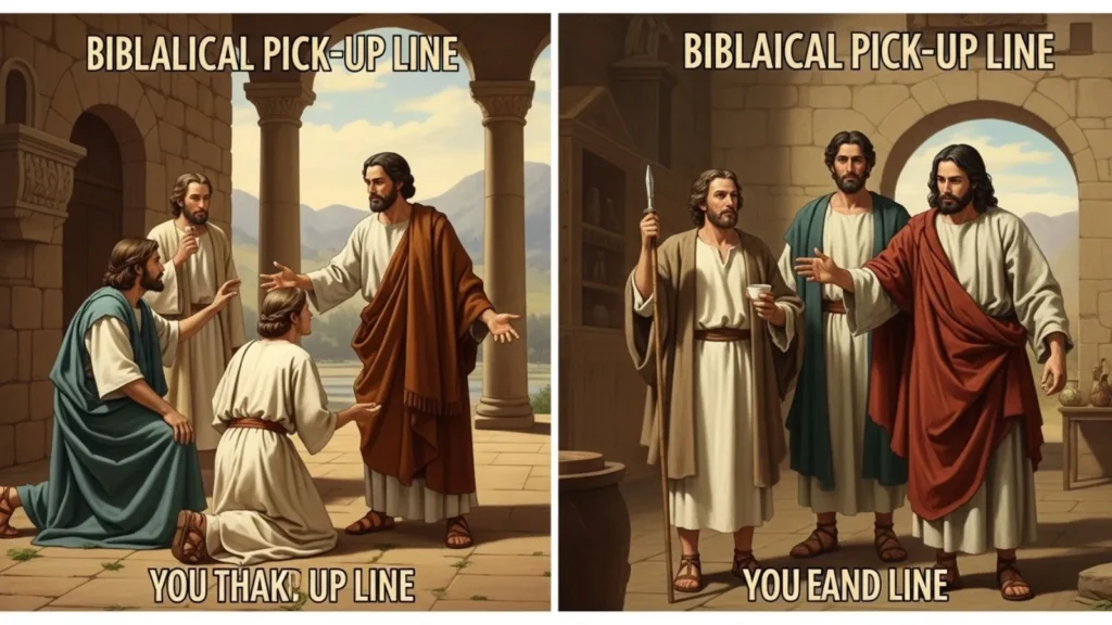 Biblical Pick Up Lines for Him