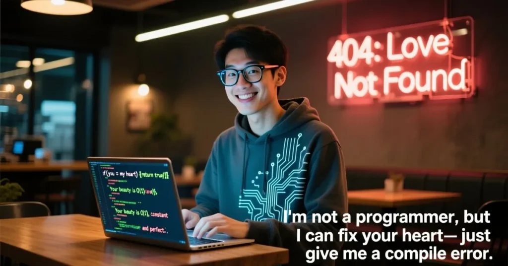 Geeky Coding Pick Up Lines