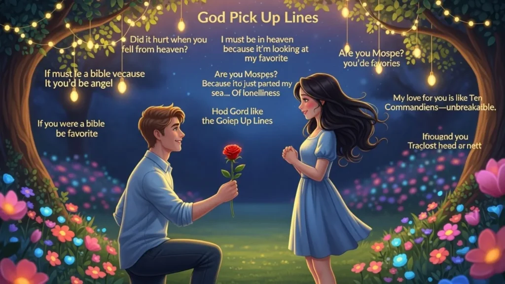 God Pick Up Lines to Ask a Girl