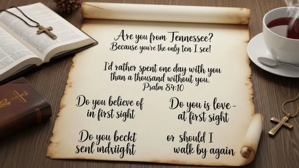 Good Christian Pick Up Lines for Dating