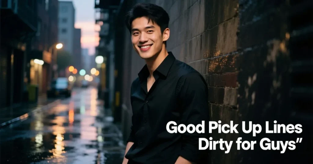 Good Pick Up Lines Dirty for Guys