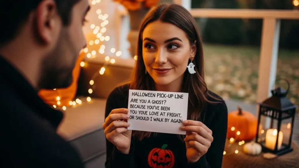 Halloween Pick Up Lines for Boyfriend