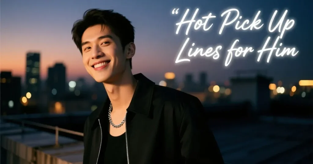 Hot Pick Up Lines for Him
