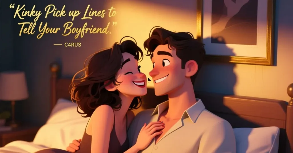 Kinky Pick Up Lines to Tell Your Boyfriend