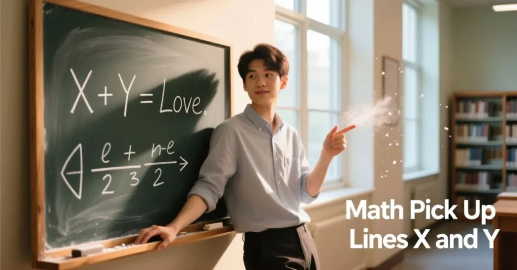 Math Pick Up Lines X and Y