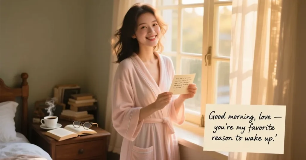 Morning Pick Up Lines to Make Him Blush