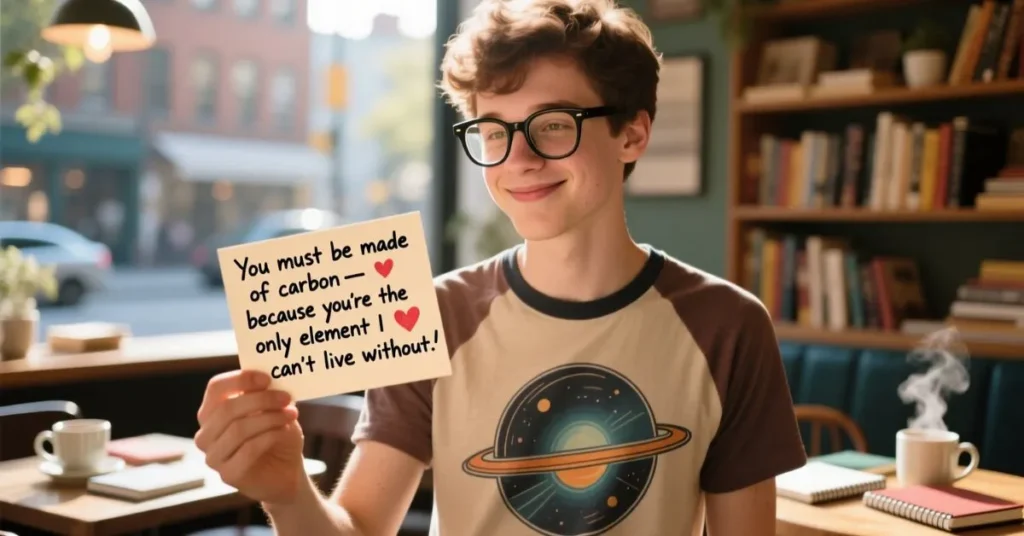 Nerdy Valentine Pick Up Lines